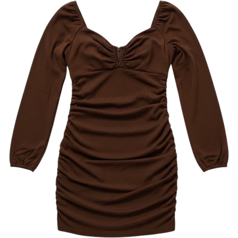 Guess Women's Mesh Mini Dress‎ Brown Small